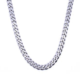 7mm Cuban Chain - Stainless Steel - ViViGleam